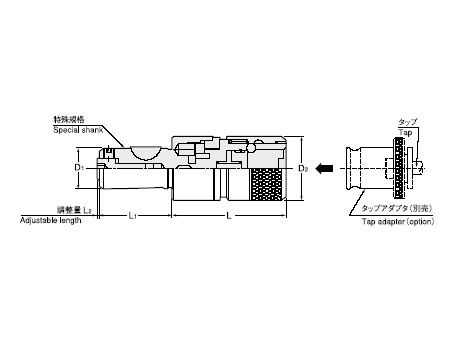 Quick Change Stub Tapper