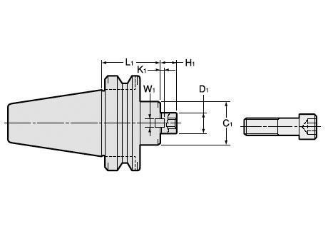 Face Mill Arbor