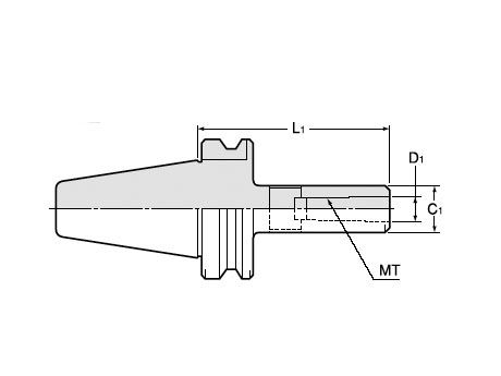 Morse Taper Arbor